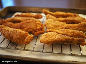 Crispy, juicy fried chicken is possible at home, with only a handful of ingredients, and in just thirty minutes! This pan fried chicken is so delicious and simpler (and healthier) than deep frying.