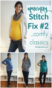 I received my second maternity Stitch Fix this weekend, and it's full of comfortable classics! See what they sent!