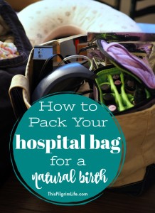 What to bring to the hospital can be one of the biggest questions in the last few weeks of pregnancy! Use this list of helpful items put together by a mom of six to pack your hospital bag for labor and your post-delivery stay!