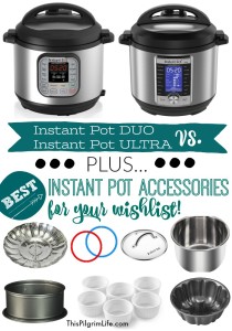 Which is better the Instant Pot DUO or the ULTRA? What accessories should you put on your wishlist this year? Keep reading to find out!