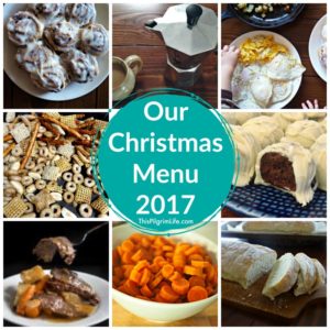 If you enjoy snooping on other people's menus like I do, or maybe you are still in need of some edible inspiration, this is our Christmas menu this year. Breakfast, dinner, and everything in between.
