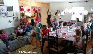 Lots of dancing fun with friends at this sweet and simple ballet birthday party!