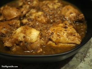 AMAZING chicken cacciatore in the Instant Pot, adapted from my Italian mother-in-law's recipe!