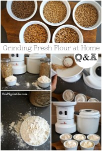 Fresh is best. This is true for fresh flour too! Grinding grain at home yields fresh flour that is rich in vitamins and nutrients, and full of amazing flavor.