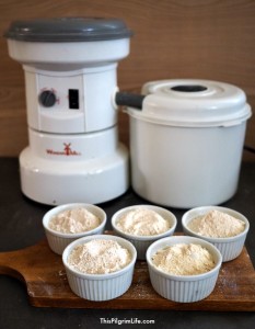 Fresh is best. This is true for fresh flour too! Grinding grain at home yields fresh flour that is rich in vitamins and nutrients, and full of amazing flavor.