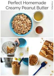 Smooth and creamy and oh-so-DELICIOUS peanut butter. This homemade peanut butter is very easy to make and is so much tastier than store-bought versions!