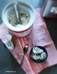 Homemade ice cream has never been easier! Just pour four simple ingredients into a jar, refrigerate, and then churn. This vanilla maple ice cream is so good-- perfect for eating on its own or for pairing with warm brownies, skillet cookies, or fresh apple pie!