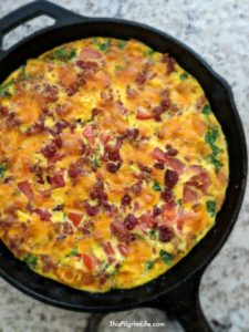 This easy frittata is amazingly delicious and simple to make! It's perfect for adding a variety of veggies and extra protein to your breakfast routine!