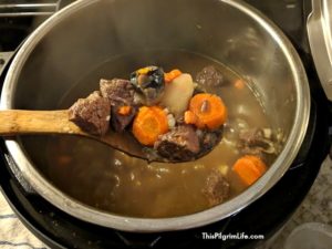 There's not much more comforting than a bowl of savory beef stew! This Instant Pot beef stew is so satisfying and delicious, you'll be surprised at how quick and easy it is to make! 