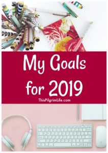 Today I'm sharing my personal, family, and business goals for 2019, plus a couple of great resources for goal-setting, planning, and intentional living! 
