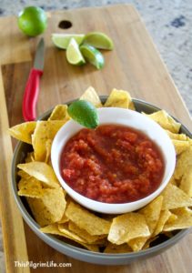 This super delicious restaurant-style salsa takes less than 10 minutes to prepare, is made with pantry ingredients, and can be customized according to your family's preferences! 