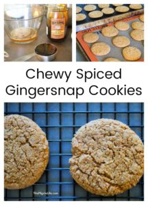 Delightfully soft and chewy gingersnap cookies, full of spice and (coconut) sugar and everything nice!