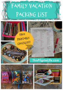 Family vacations can be fun...and a little crazy. So the last thing you want to do is leave something important at home! Use this free printable vacation packing list to be certain all the essentials make it on your next trip! 