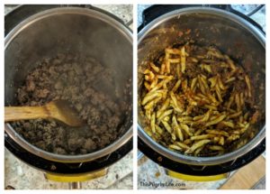 No need to worry about thawing your ground beef for recipes when it's so easy to cook frozen ground beef in the Instant Pot! 