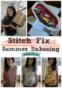 I needed some new summer tops, so I asked Stitch Fix for a summer box. This is what they sent! 