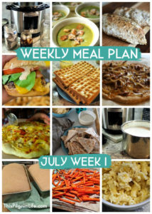 A weekly meal plan saves so much money, time, and energy! Get some inspiration and ideas from my meal plan for this week-- breakfasts, lunches, and dinners! 
