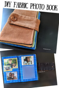 This simple fabric photo book is an easy project that can be so special and significant! 