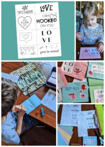 Make simple and sweet homemade Valentines Day cards with this free Valentine's Day printable!