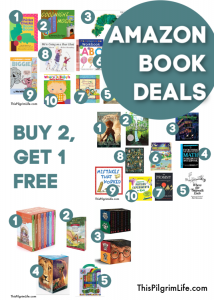 Best picks for all ages in this current Amazon book deal!