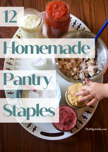 These homemade pantry staples are sooooo easy to make from scratch! Know exactly what is in your food, save money, and enjoy tastier meals!