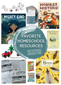 I asked a handful of experienced, respected homeschooling mamas to share with me their favorite homeschool resources. This extensive list is FULL of gorgeous books, subscriptions worthy of investment, fun games, and so much more to help you spread the feast of learning in your home!
