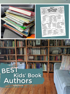 With so many choices and books out there, choosing the best books for your home library can be overwhelming. I have your back with this list of some of the very BEST kids' book authors, plus a FREE printable list to take with you to the library or bookstore! 