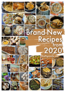 Over thirty new recipes made their way to the blog in 2020! Check out the new main dishes, sides, desserts, and more-- plus what were the most popular recipes all year too! 