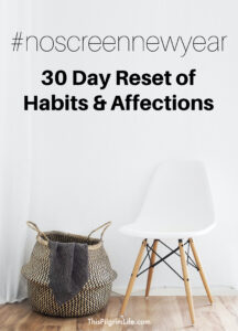 Every year we take a break from screens at the start of the year to help us reset our habits and affections as a family. It's usually much-needed after the holidays! Read more about No Screen New Year and get some fresh screen free ideas