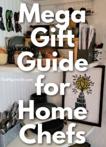 Fifty gift ideas for the home chef. Recommendations for cooking, baking, and even hosting! 