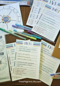 We use these customizable checklists every summer to give the kids a little structure and independence. Each summer checklist has a section for daily tasks, weekly tasks, habits, and chores. See how we use them and our favorite summer resources below!