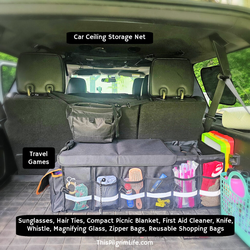 Trunk car organizer