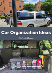 Master your family car organization, with what you need on hand, and easy systems for trash, toys, and supplies on all your summer adventures and travels!