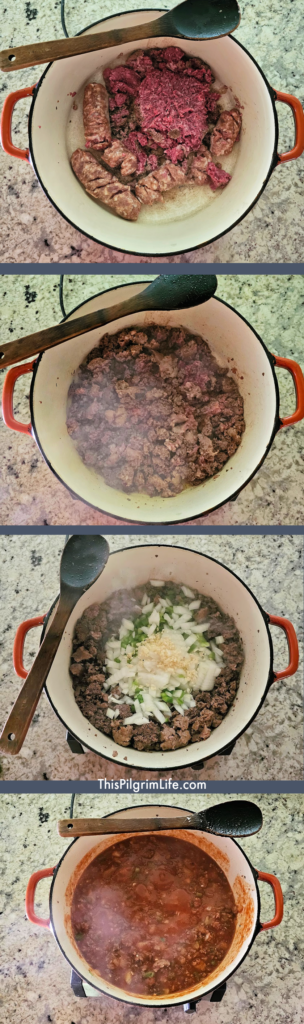 How to make homemade ragu sauce from scratch.