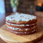 Homemade carrot cake is our family's favorite and this recipe is so simple to make in just one bowl with healthy ingredients, making it easily naturally sweetened, dairy-free, and/or gluten-free!
